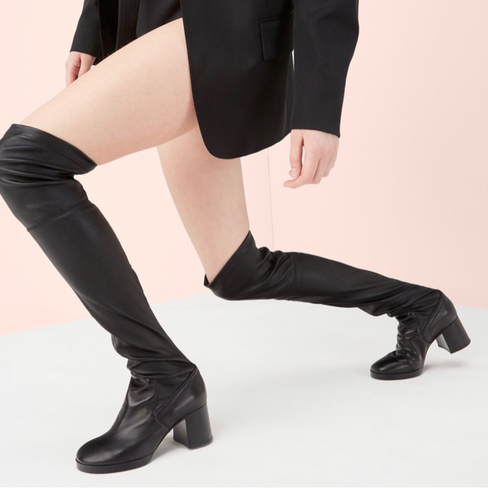 Attilio Giusti Leombruni AGL Claudia over the knee boots true leather 39